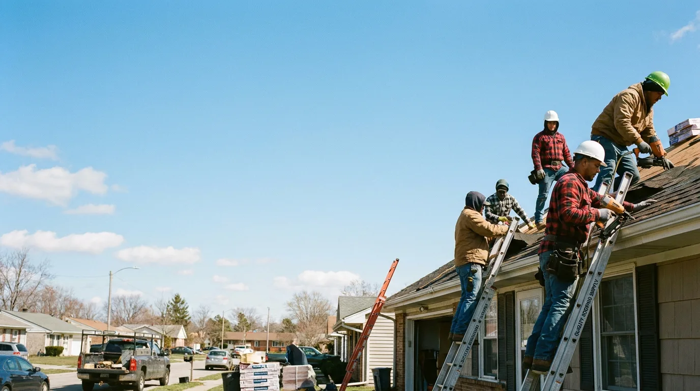 Roofing in Trilla, IL near me
